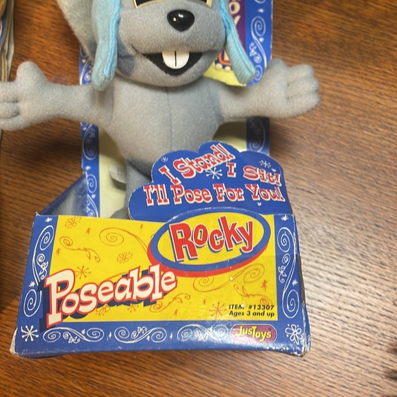 Rocky and Bullwinkle Poseable Figures. - Picture 8 of 9